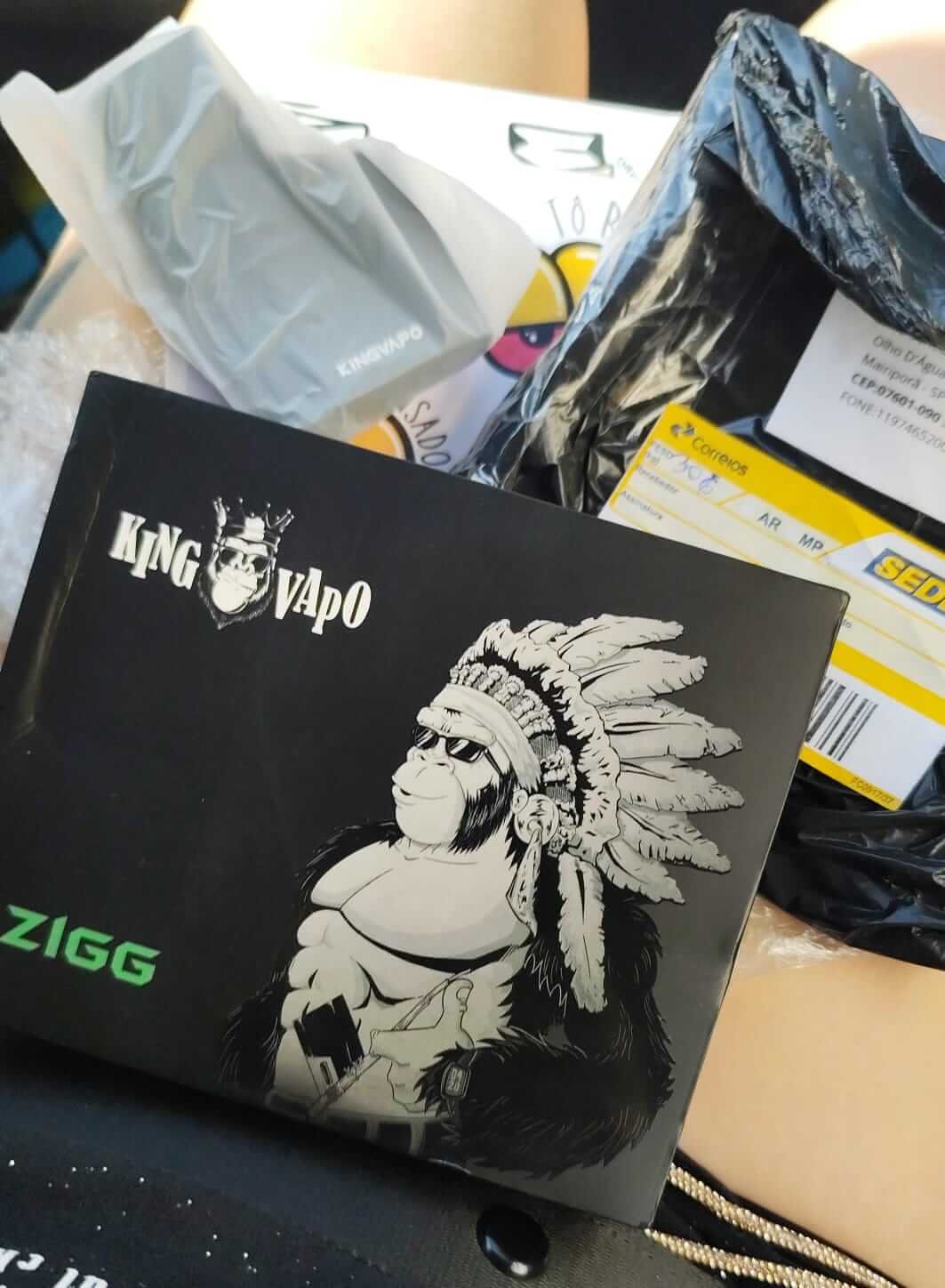 vaporizador de ervas zigg kingvapo o melhor